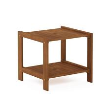 Patio Tables, Wood, Natural, 52.1 (W) x 45.5 (H) x 48 (D) cm