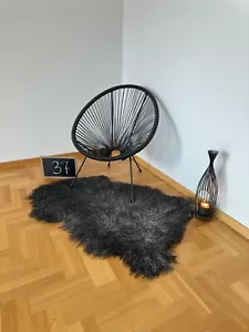 Luxurious Gotland Rare Sheepskin XXXL Scandinavian Lamb Style Hide 100% Natural - Picture 1 of 3