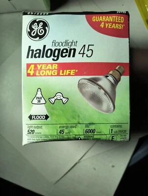 GE Floodlight 45W Par38 Long Life 20758 - Image 1 of 4