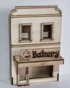 Trackside Models - HO Scale - Laser Cut "Bakery" Low Relief - SM1066L - Picture 1 of 2
