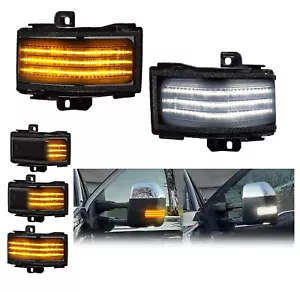 Switchback Tow Mirror Turn Signal Light for 17-22 Ford F-150 F250 F350 F450 F550 - Picture 1 of 9