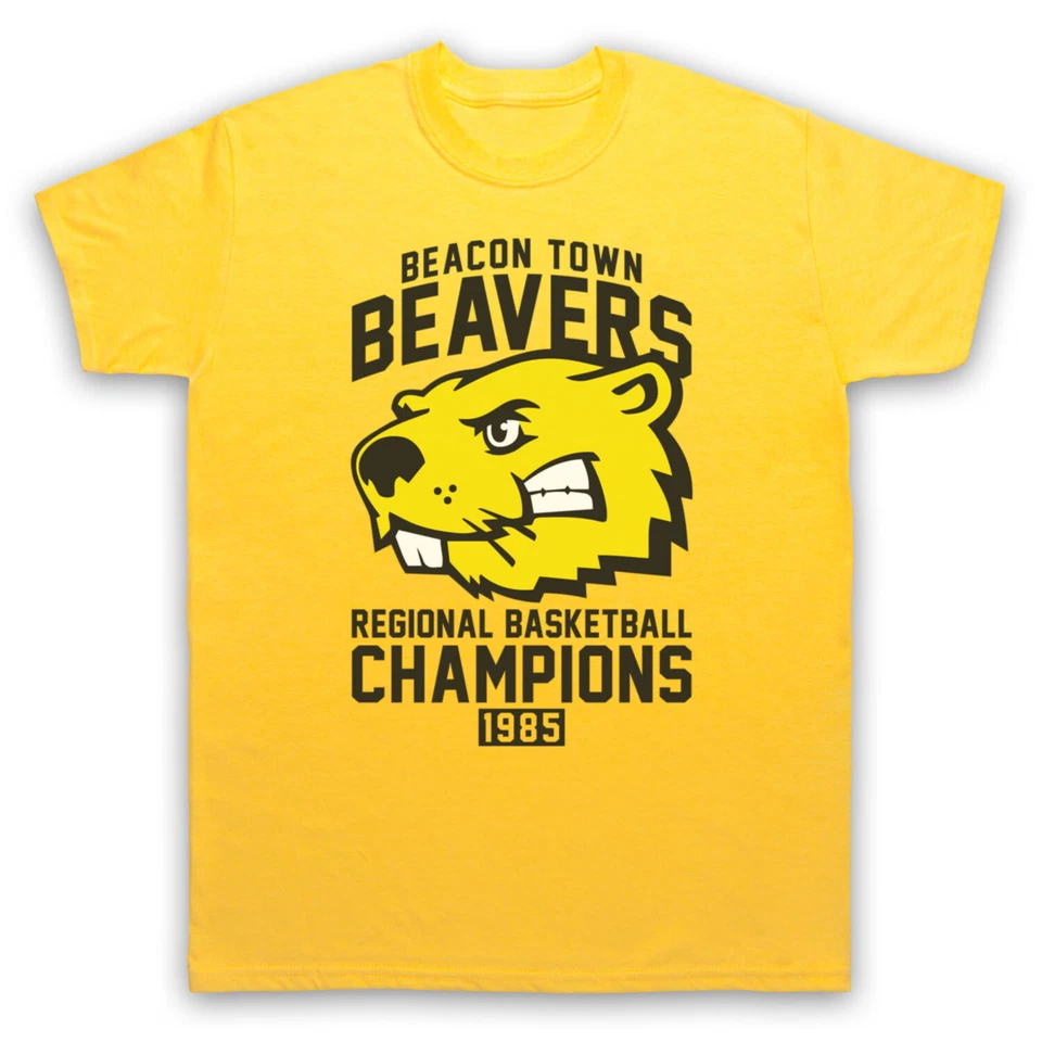 T-SHIRT UOMO E DONNA TEEN WOLF BEACON TOWN BEAVERS BASKETBALL CHAMPIONS - Immagine 1 di 1