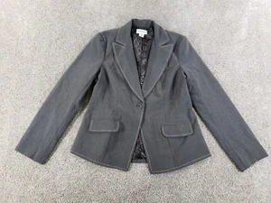 Motherhood Maternity Womens Jacket Medium Gray Polyester Lined - Picture 1 of 13