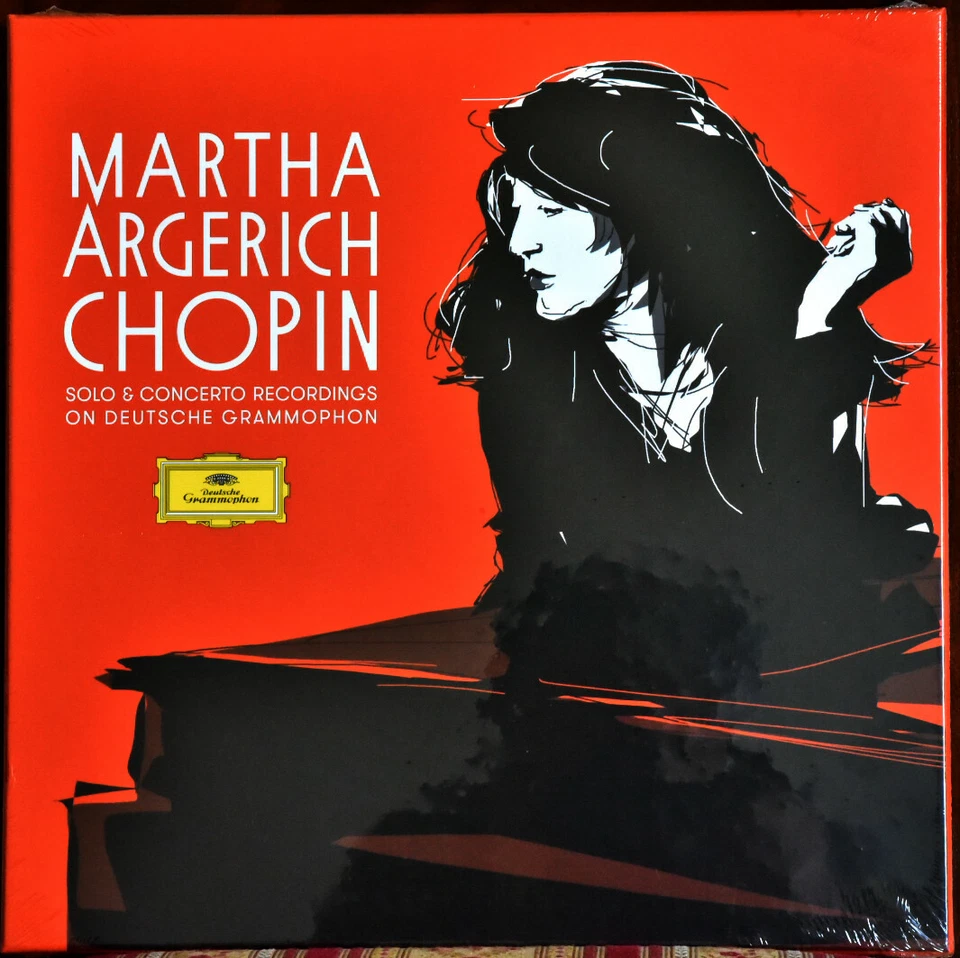 DGG Martha ARGERICH Chopin Solo & Concerto Recording 180g #5LP BOXSET No 1031 SS - Image 1 of 4