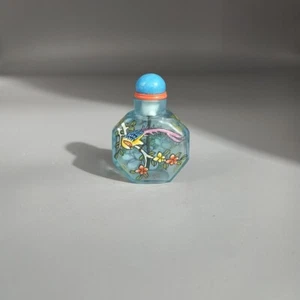 Ancient China, Beijing Collection, pure hand-painted, glass, snuff bottle - Picture 1 of 9