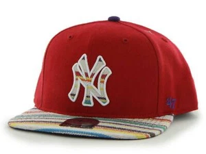 Cappello berretto snapback 47 Brand New York Yankees MLB Warchild design colorato OSFA - Foto 1 di 2