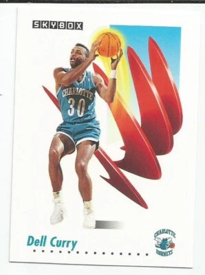 DELL CURRY 1991-92 SKYBOX CARD MINT CONDITION FATHER OF STEPHEN CURRY - Image 1 of 2