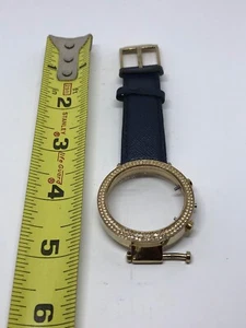 Michael Kors Watch Parts Stainless Steel Case Leather Band 18mm 40mm Bb525 - Picture 1 of 8