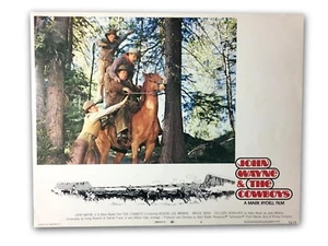 "The Cowboys" Original 11x14 Authentic Lobby Card Poster Photo 1972 Wayne - Picture 1 of 2