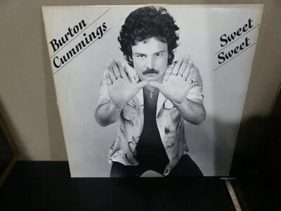 Burton Cummings • Sweet Sweet •  vinyl record LP NM with photo - Image 1 of 2