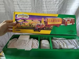 Corgi 16501 scammell highwayman ballast Carter's trailer caravan set train showm - Picture 1 of 7