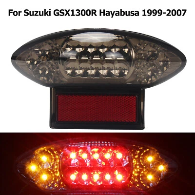 LED Taillight For SUZUKI GSX1300R Hayabusa 1999-2007,GSX600 GSX750 KATANA 98-06 - Image 1 of 4
