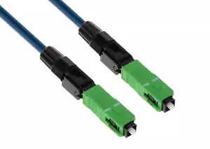 FTTH SC/APC Single Mode Open Fiber, FiberCop Fiber Optic Cable - Made in Italy - Picture 1 of 2