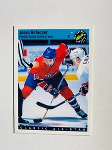 1993 CLASSIC GAMES #115 JESSE BELANGER NM-MT NHL HOCKEY CARD - Picture 1 of 2