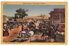 Vintage Postcard Arizona Street scene in Old Tuscon photo Columbia Pictures