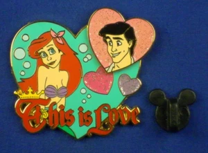 PinonPin Ariel and Eric This is Love Hearts Febrero 2004 LE-750 OC # 26662 - Imagen 1 de 5