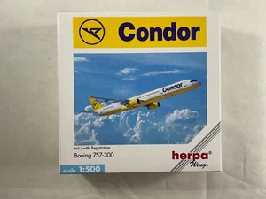 Herpa 511728 1:500 Diecast Airliner Condor Boeing 757-300 - Picture 1 of 1