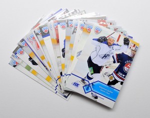 2012-13 KHL Neftekhimik Nizhnekamsk Full 18-Card Base Set