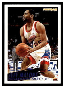 1994 Fleer  #169 Jeff Malone - Philadelphia 76ers