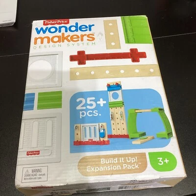 Fisher Price Wonder Makers Design System 25+ Pcs Build It Up Expansion Pack - Image 1 of 3
