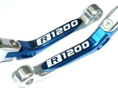 JUEGO PALANCA FRENO Y EMBRAGUE BMW R1200S 2006-2008 EXTENSIBLE PLEGABLE TS263 Foto 1 de 4