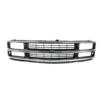 Grille Assembly For 1996-2002 Chevrolet Express 3500 Express 1500 Chrome Shell - Image 1 of 4