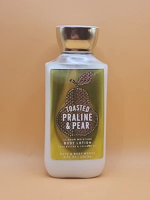Bath & Body Works Toasted Praline Pear Body Lotion 8 oz 24 Hour Moisture - Image 1 of 2