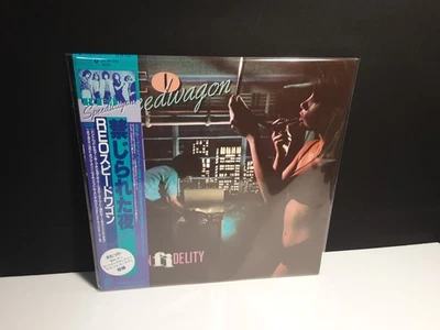 REO Speedwagon "Hi-Infidelity" Japan-Obi-Vinyl Epic Japanese Tune Piano Play  - Image 1 of 4