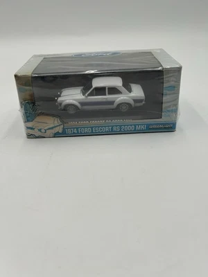Greenlight 1/43  1974 Ford Escort RS2000 MK1  WHITE New Sealed Fast And Furious - Image 1 of 4