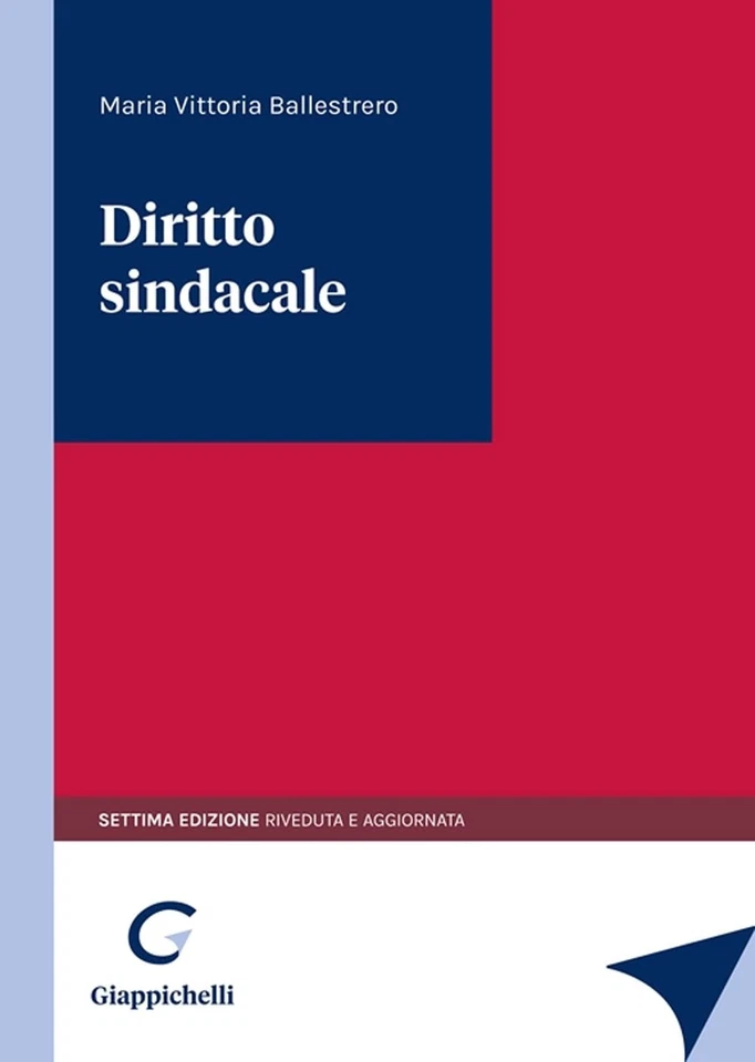 Maria Vittoria Ballestrero Diritto sindacale (Paperback) - Image 1 of 1