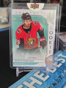 2019-20 Artifacts Hockey Rookie Scott Sabourin 729/999 - Picture 1 of 7