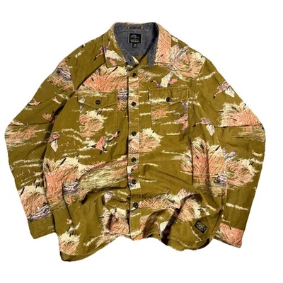LL Bean x Todd Snyder Sportsman Duck Graphic Print Chamois Button Down Shirt XXL - Image 1 of 4