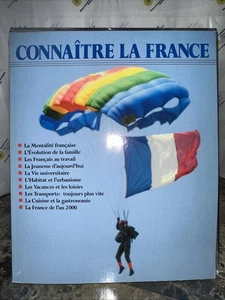 "Connaître la France" (Knowing France) 1983 French Textbook - Imagen 1 de 4