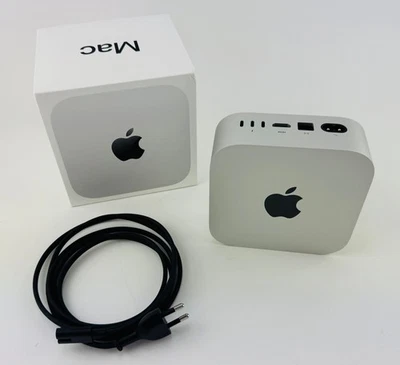 Apple Mac mini 2024 A3238 M4 10-Core GPU 16 GB 256 GB SSD OVP MU9D3D/A Silber - Bild 1 von 4
