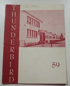 1959 Doolen Junior High School Jahrbuch - Thunderbird - Tucson Arizona AZ Annual - Bild 1 von 7