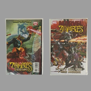 MARVEL ZOMBIES DEAD DAYS #1 & ONE-SHOT ANGELS, DEMONS, MONSTROSITIES - Picture 1 of 1