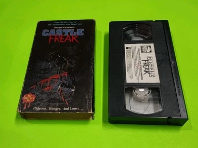 Stuart Gordon's Castle Freak The Director's Cut VHS Full Moon 1992 Oop Horror  - Image 1 of 4