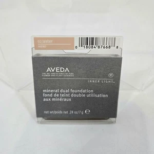 Aveda Inner Light Mineral Dual Foundation Aster 02 Plant Based .24 oz NEW - Picture 1 of 7