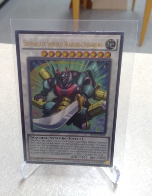 Yu-Gi-Oh TCG Superheavy Samurai Warlord Susanowo SECE-EN048 Ultimate Rare - Image 1 of 2