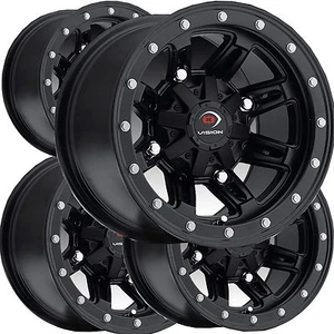 4) 12" RIMS WHEELS for 2009-2013 Polaris Sportsman 500 4x4 IRS Type 550 ATV - Picture 1 of 6