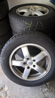 4x  Alufelgen von TEC by Asa  7 J X 16 H2 ET38 . mit Reifen. - Bild 1 von 4