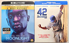 Moonlight 4K avec housse coulissante / bonus Blu-ray : 42: The Jackie Robinson Story