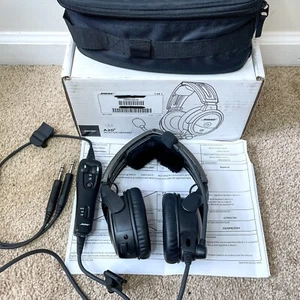 Refurbished Bose A20 ANR Aviation Headset Dual GA Plug No Bluetooth - Picture 1 of 3