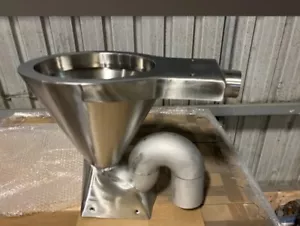 Pedestal Sartén S Trampa Inodoro Acero Inoxidable Antivandálico Fuerte Militar Ndis - Imagen 1 de 19