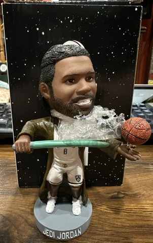 NBA Brooklyn Nets Star Wars DeAndre Jordan #6 Jedi SGA Bobblehead Cover