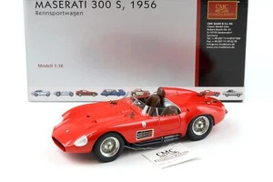 1:18 CMC Maserati 300S Racing Cars 1956 Red M-105 - Picture 1 of 5
