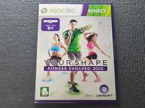 Microsoft XBOX360 Your Shape Fitmess Evolved 2012 Retro Game Korean Version MS - Picture 1 of 6