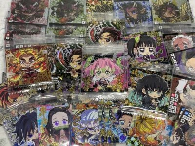 Demon Slayer Kimetsu no Yaiba Deformed Seal Wafer Part 10 Sticker BANDAI - Image 1 of 2