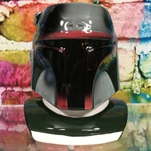 Taza de café BOBA FETT APLAUSOS 1997 Bounty Hunter Star Wars Mandalorian de colección - Imagen 1 de 12