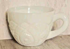1950'S Thatcher McKee Hobstar White Milk Glass Punch Cups Set Of 4 - Picture 1 of 9